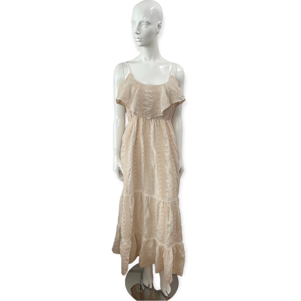 Love The Label Broderie Anglaise Peasant Summer Dress